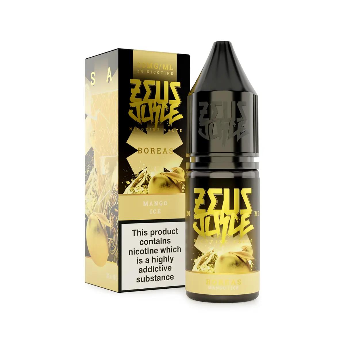 Product Image of Boreas(Mango Ice) Nic Salt E-liquid by Zeus Juice 10ml